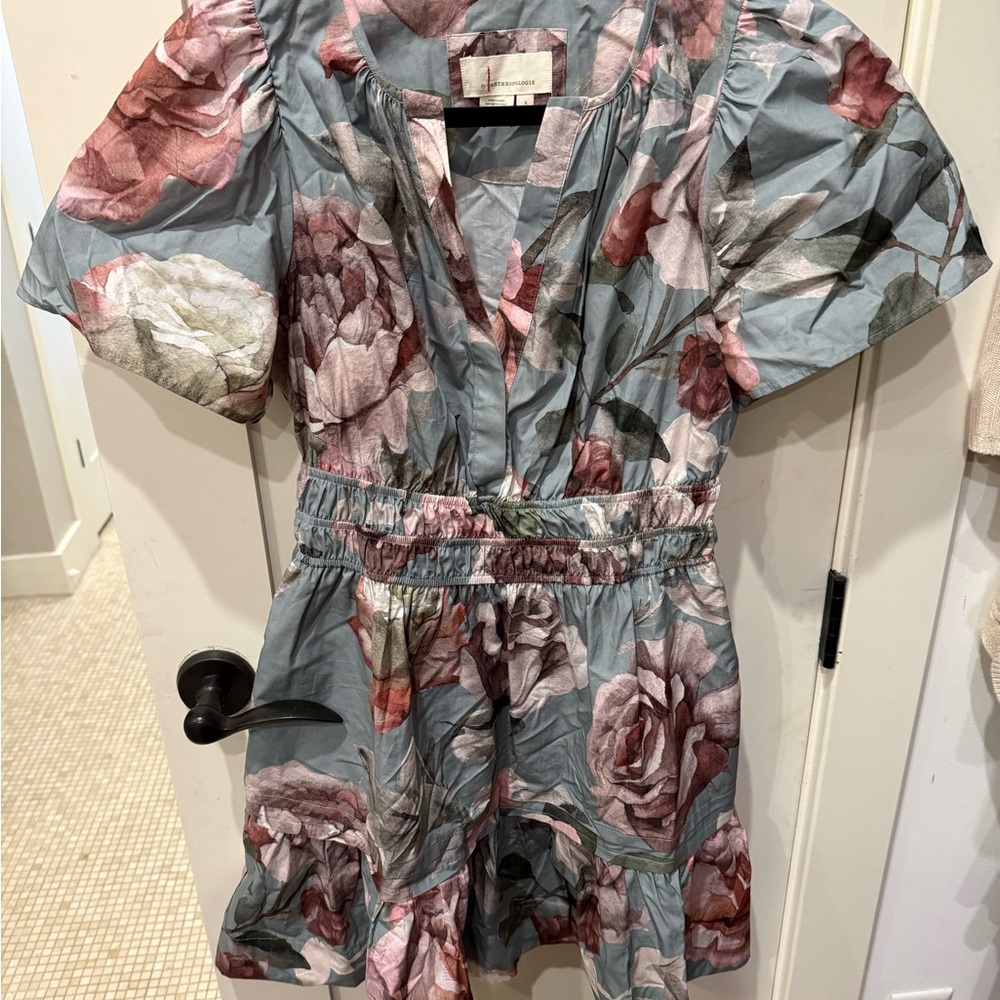 Anthropologie Multicolor Floral Dress